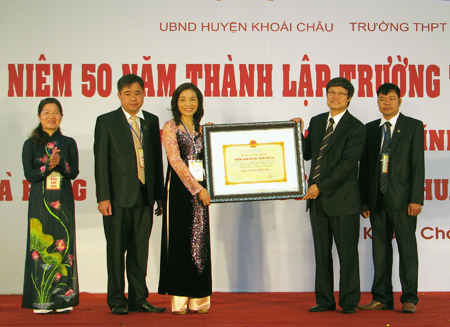 Trường THPT Khoái Châu Hưng Yên